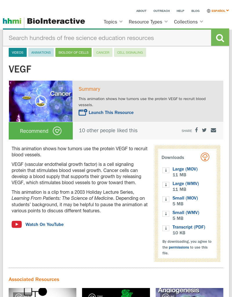 VEGF Instructional Video