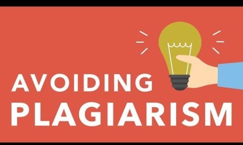Avoiding Plagiarism Instructional Video