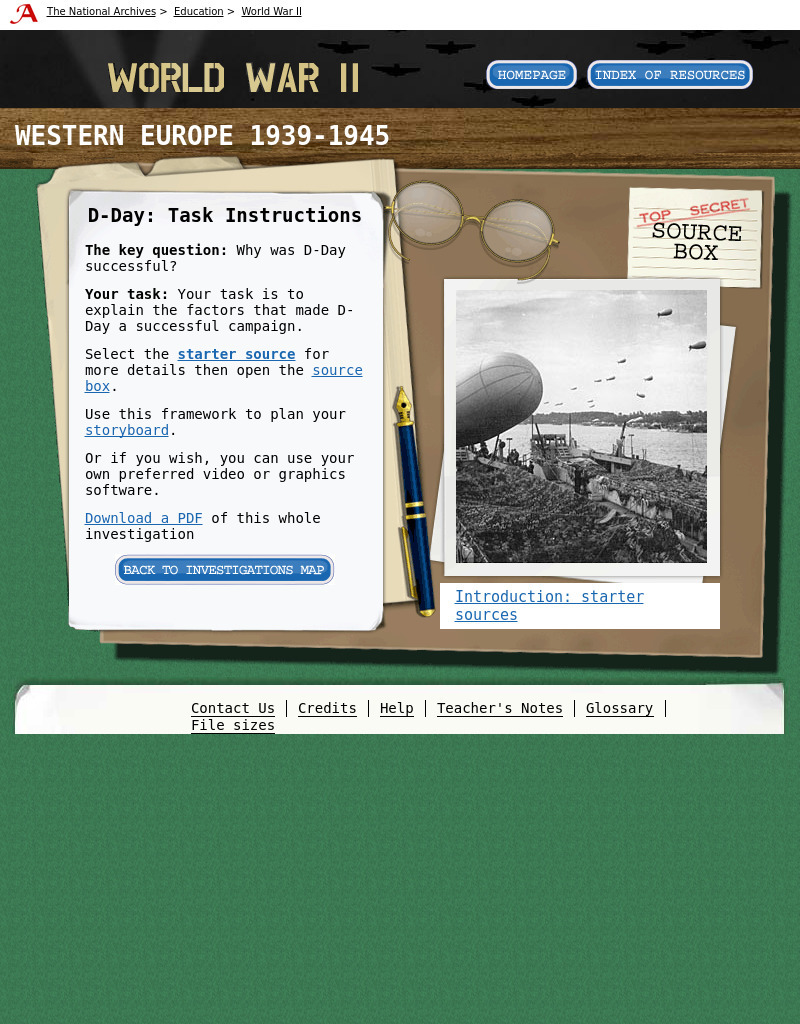 WWII: Western Europe 1939-45 – D-Day Interactive