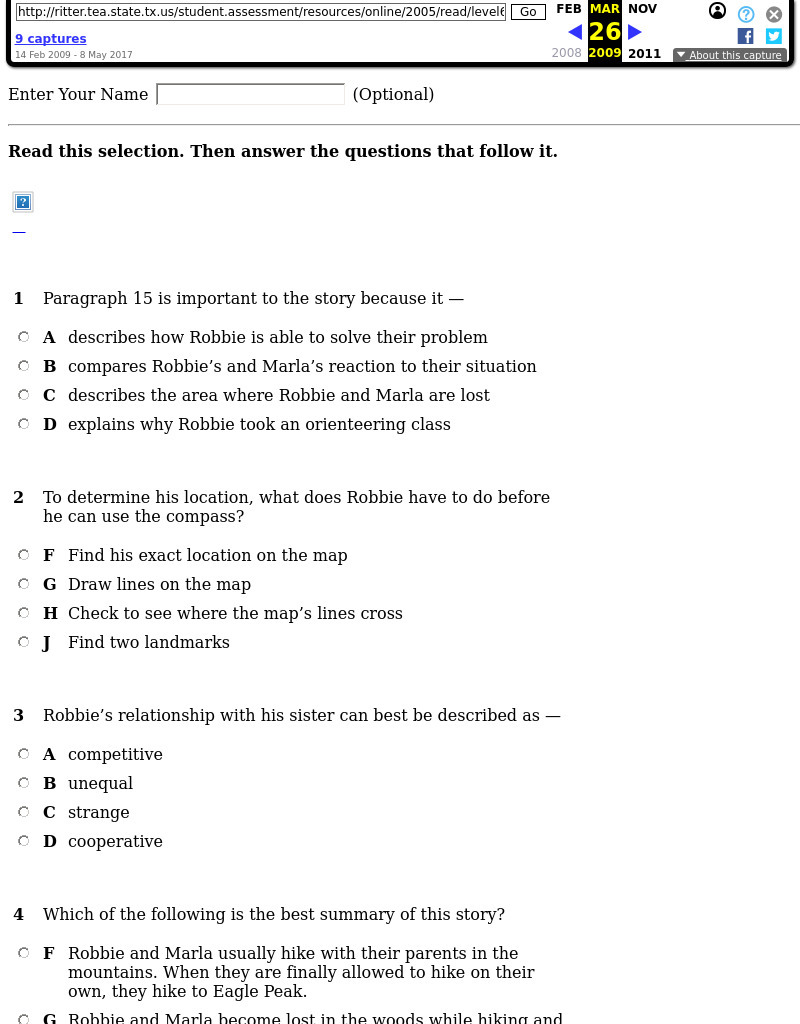 Reading Assessment/ Test Preparation Interactive