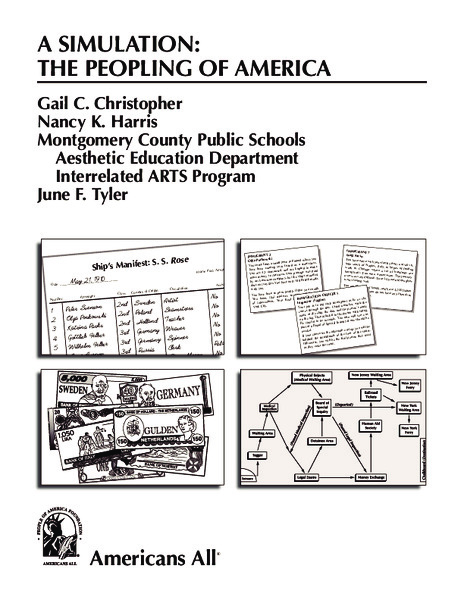 A Simulation: The Peopling of America Activity