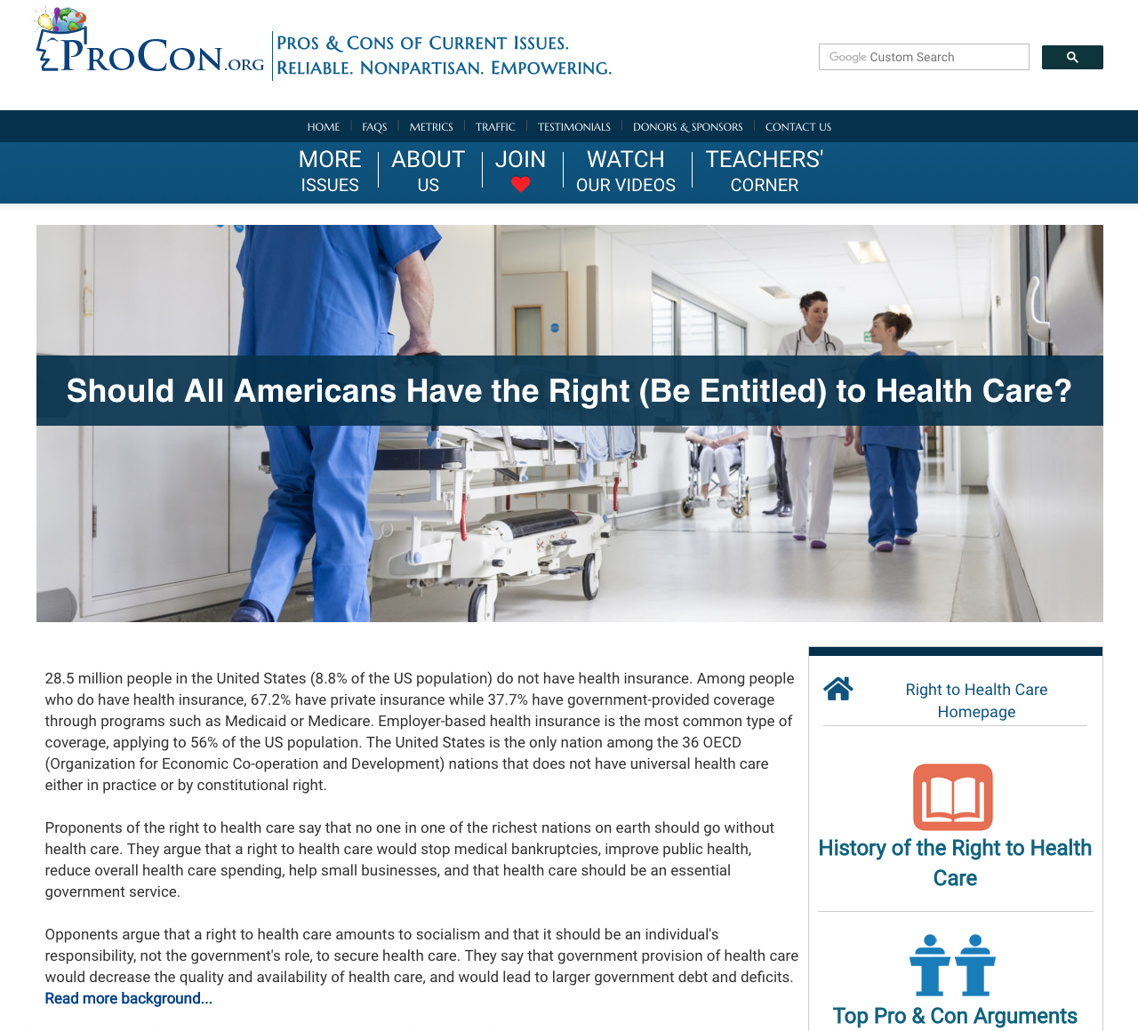 Right to Health Care Handout