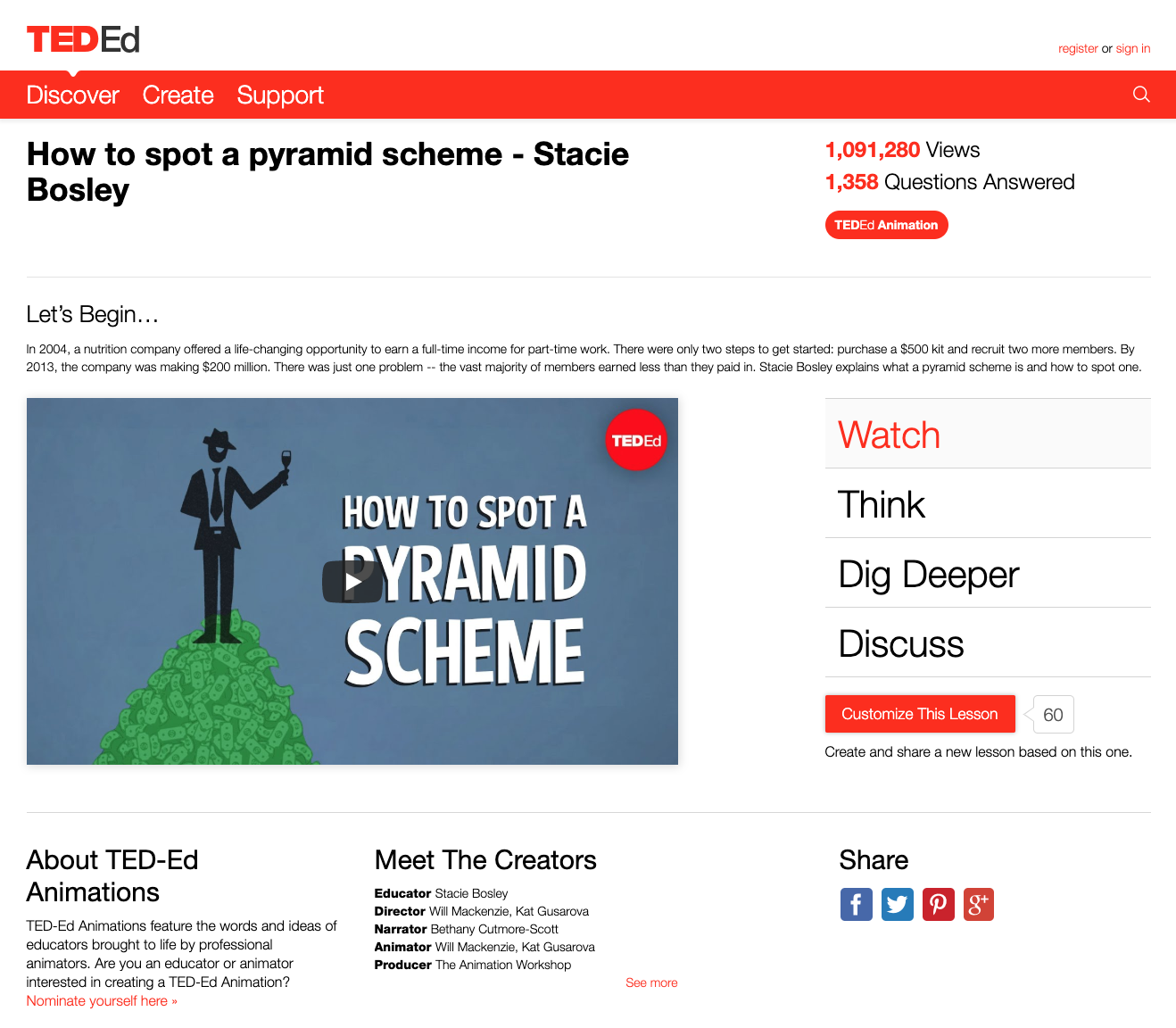 How to Spot a Pyramid Scheme Instructional Video