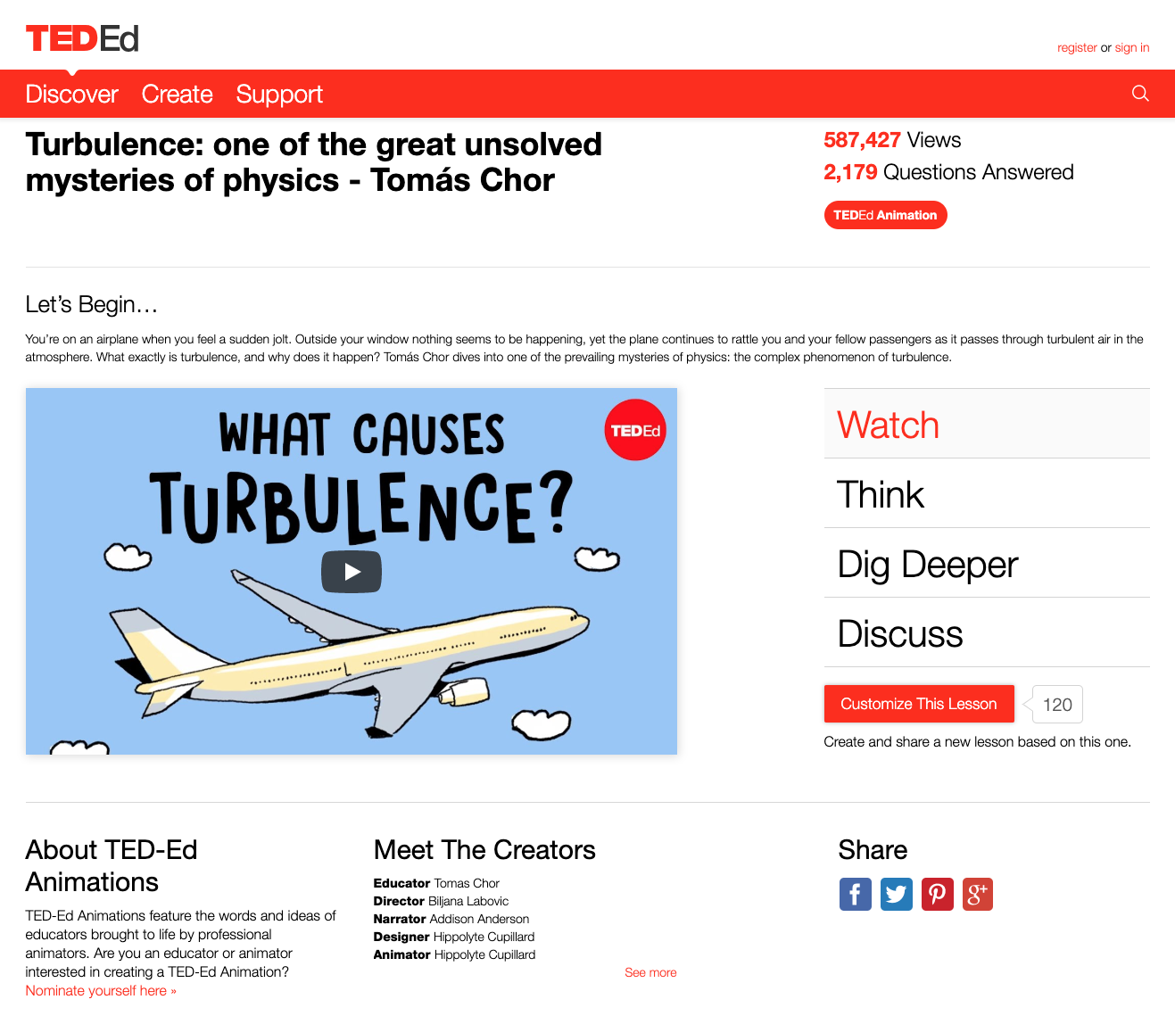 Turbulence: One of the Great Unsolved Mysteries of Physics Instructional Video