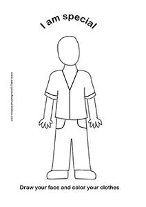 I am Special Worksheet