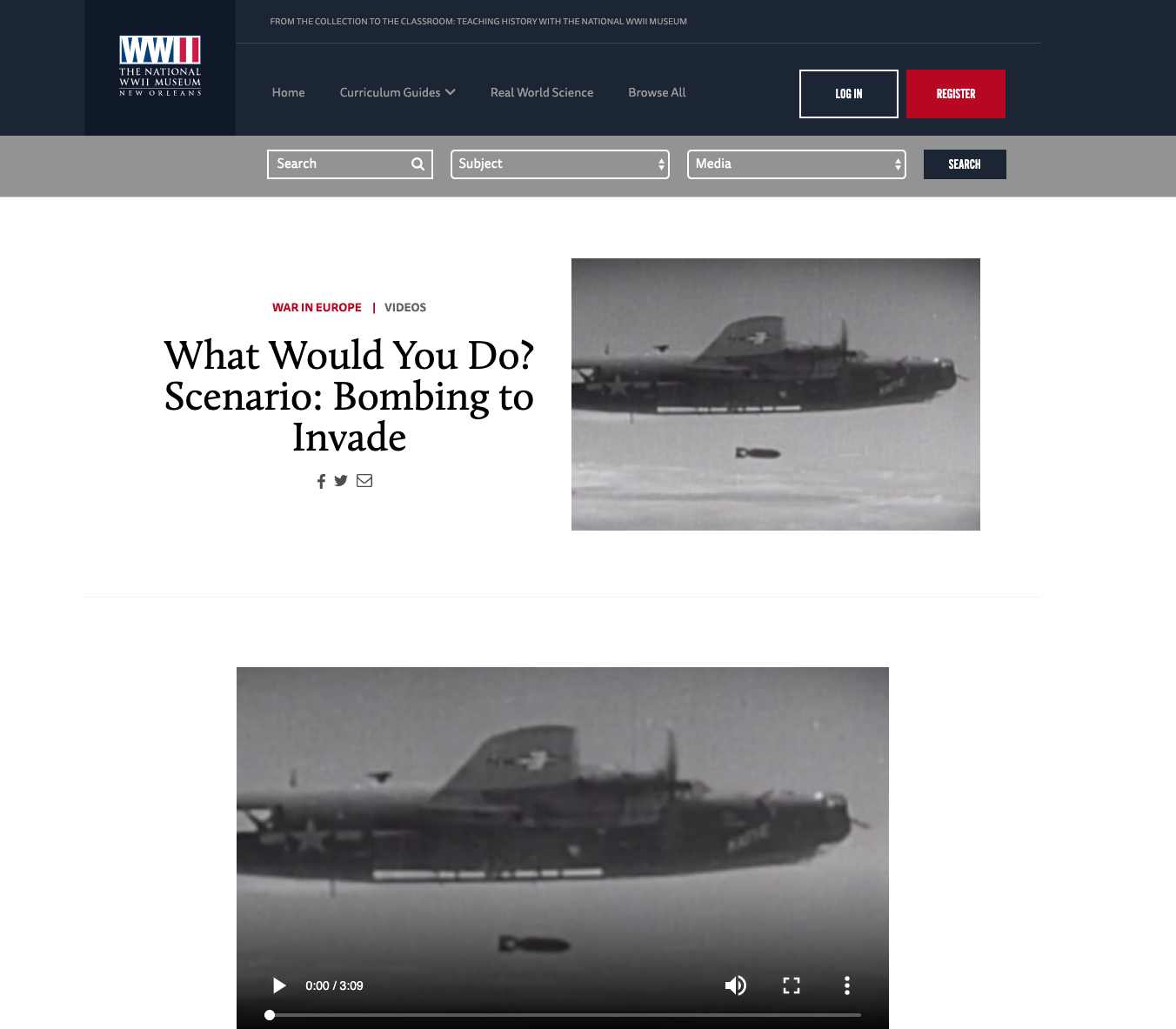 What Would You Do? Scenario: Bombing to Invade Instructional Video