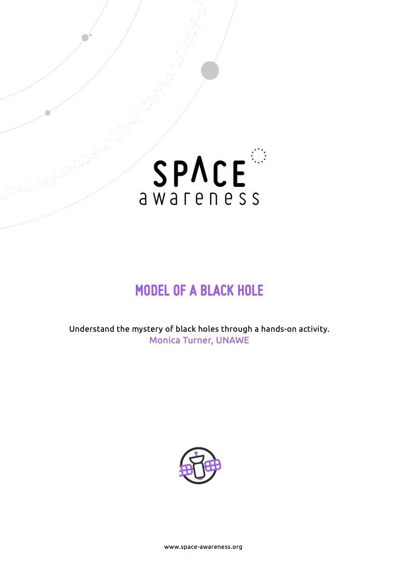 Model of a Black Hole Lesson Plan