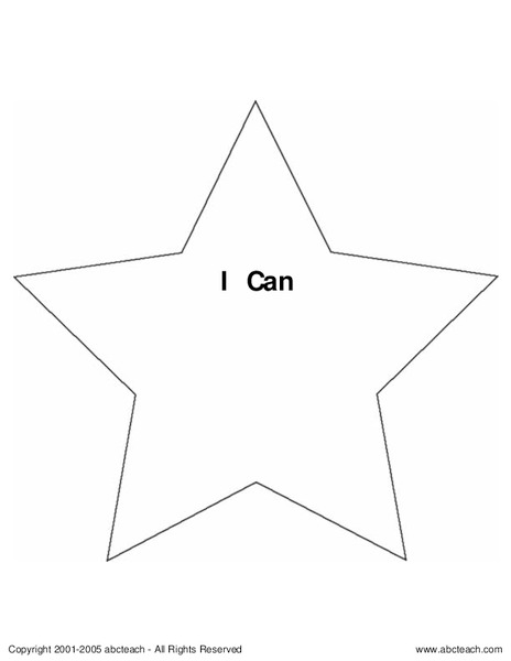 I Can... Worksheet