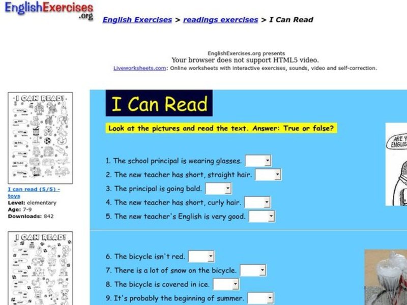 I Can Read Interactive