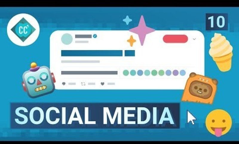 Social Media: Crash Course Navigating Digital Information #10 Instructional Video