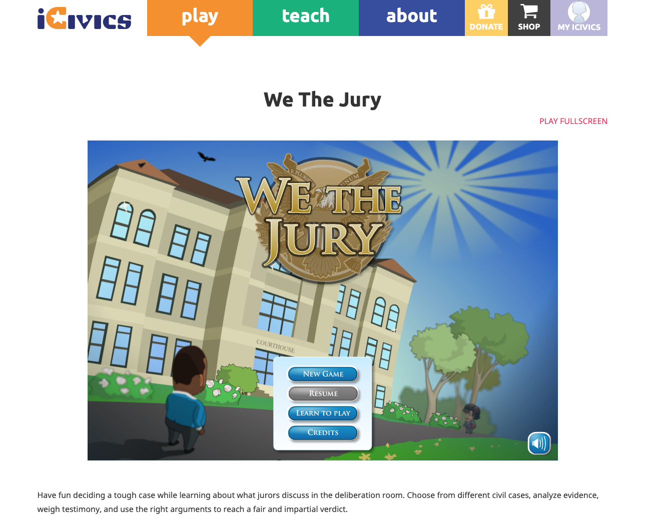 We The Jury Interactive