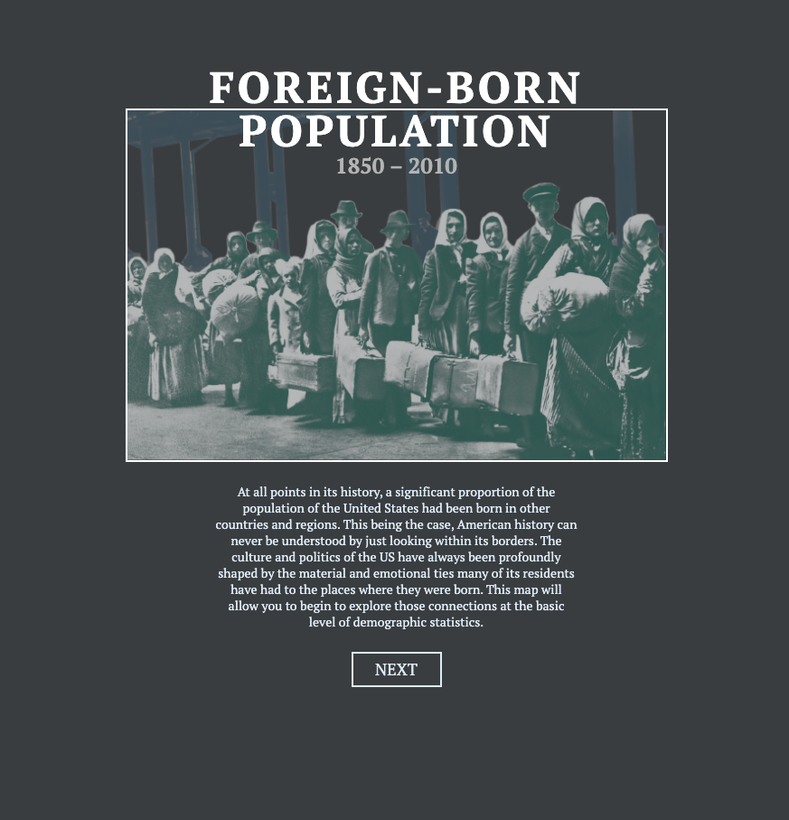 Foreign-Born Population 1850-2010 Interactive
