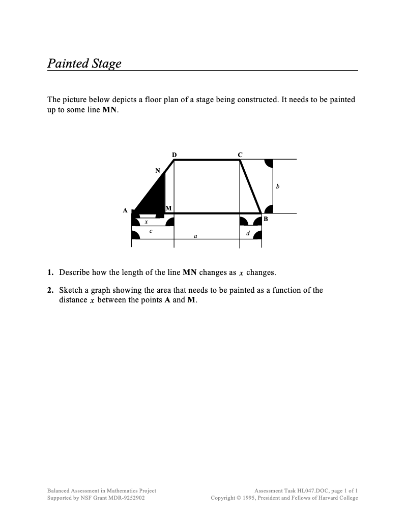 Painted Stage Assessment
