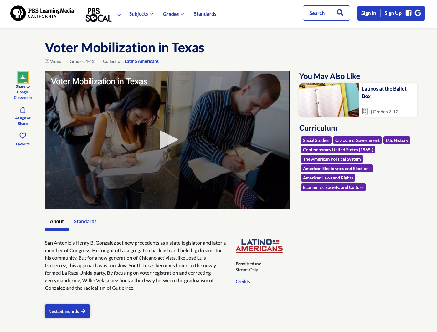 Voter Mobilization in Texas Instructional Video