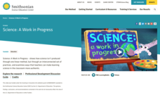 Science: A Work in Progress Instructional Video