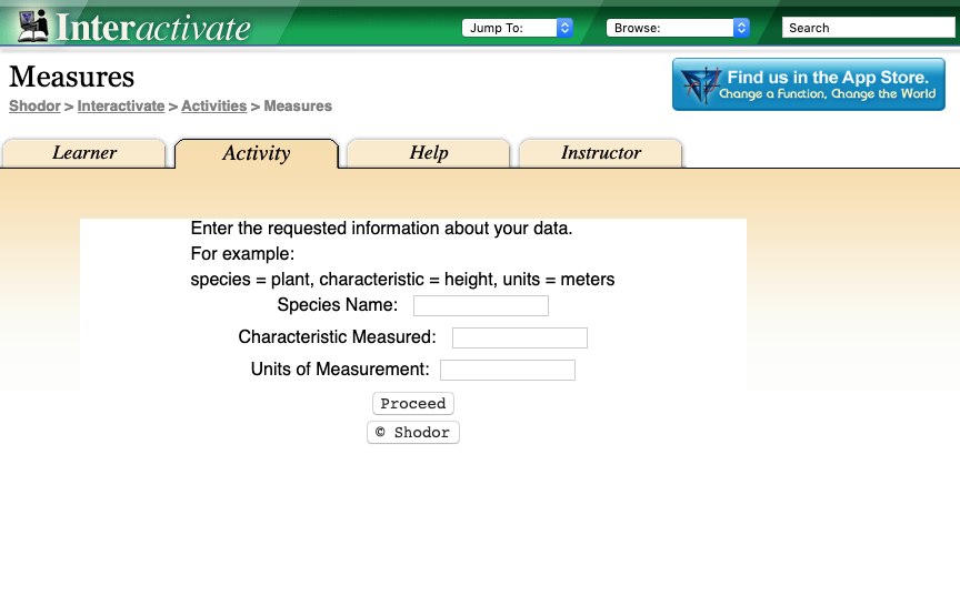 Measures Interactive