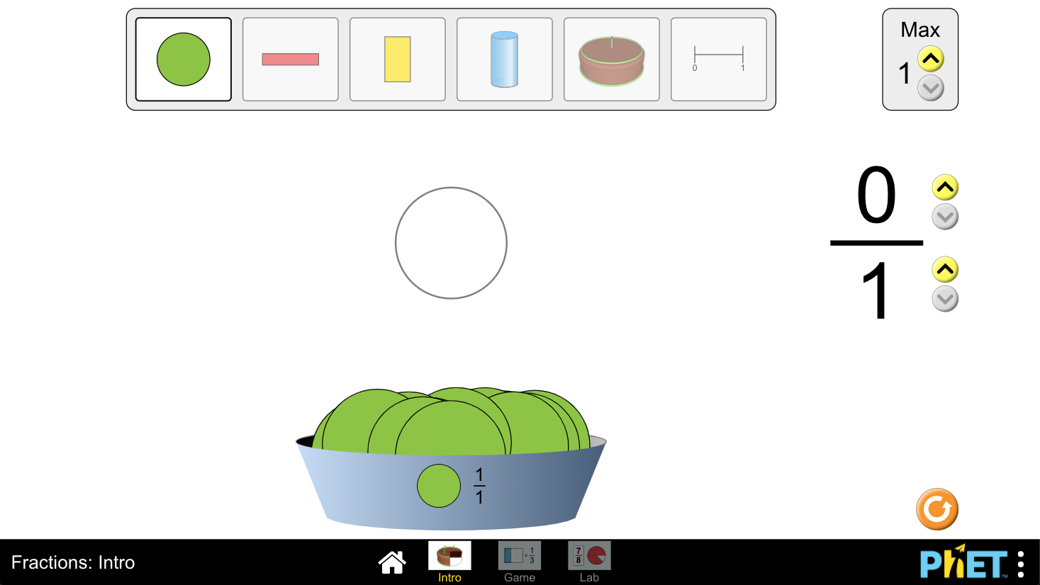 Fractions: Intro Interactive