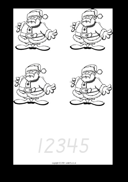 Santa Clause Worksheet