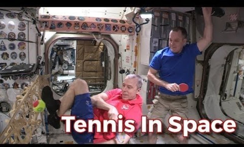 Tennis in Space Instructional Video