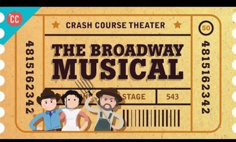 Broadway Book Musicals: Crash Course Theater #50 Instructional Video
