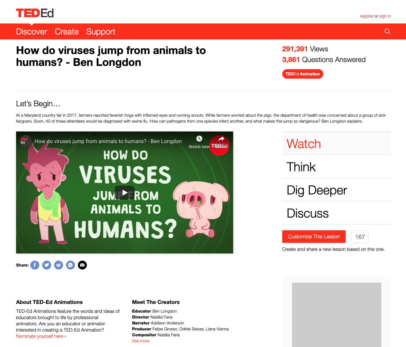 How Do Viruses Jump from Animals to Humans? Instructional Video