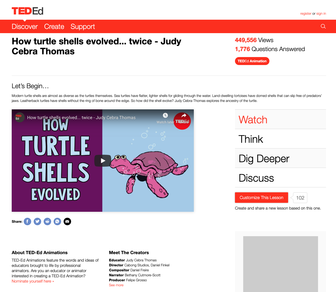 How Turtle Shells Evolved... Twice Instructional Video
