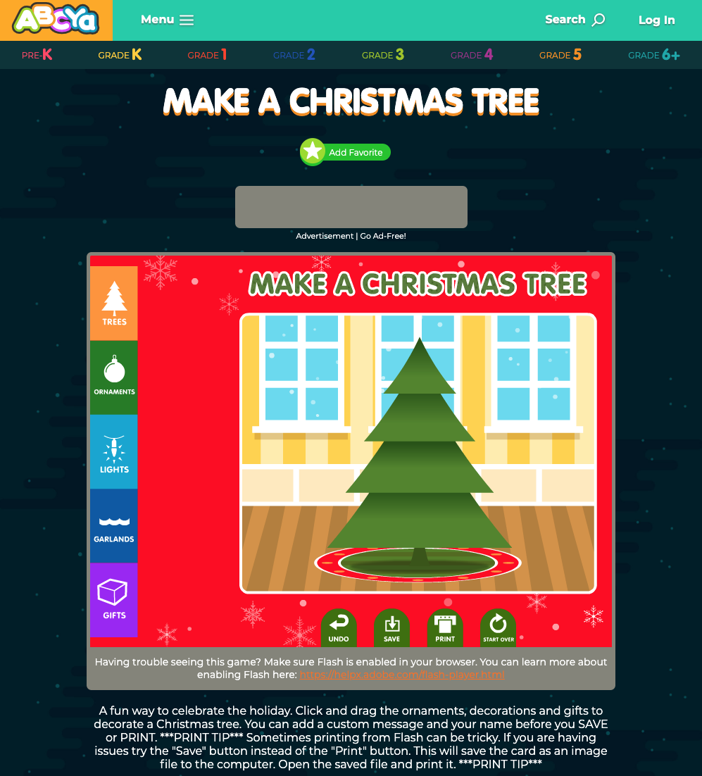 Make a Christmas Tree Interactive