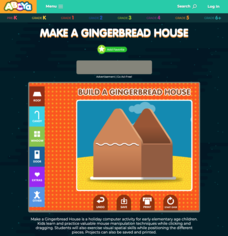 Make a Gingerbread House Interactive