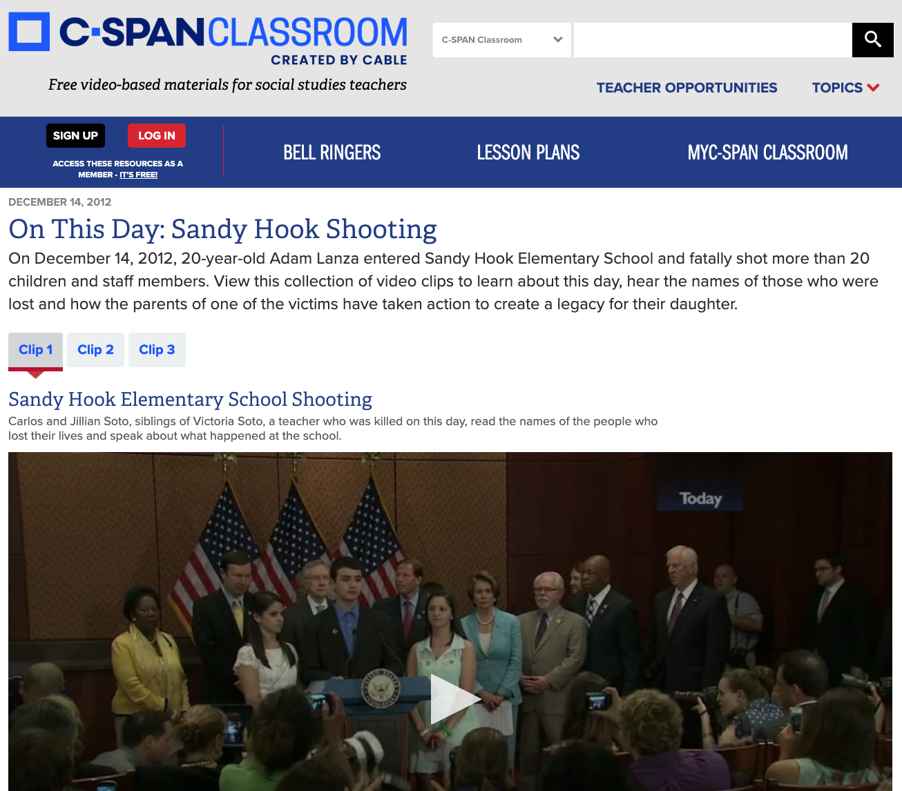 On This Day: Sandy Hook Shooting Instructional Video