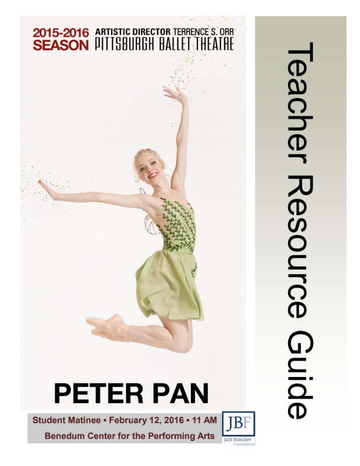 Peter Pan: Teacher Resource Guide Activity