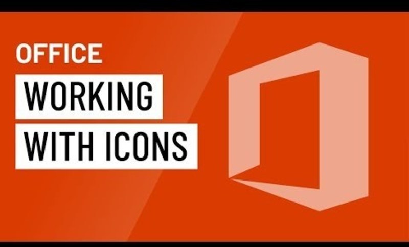 Office: Working with Icons Instructional Video