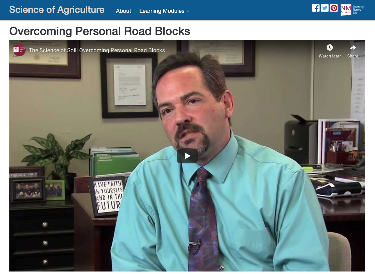 Overcoming Personal Road Blocks Instructional Video
