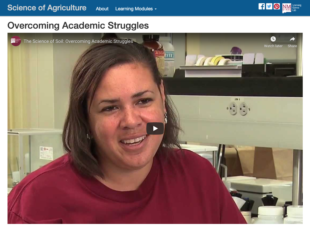 Overcoming Academic Struggles Instructional Video