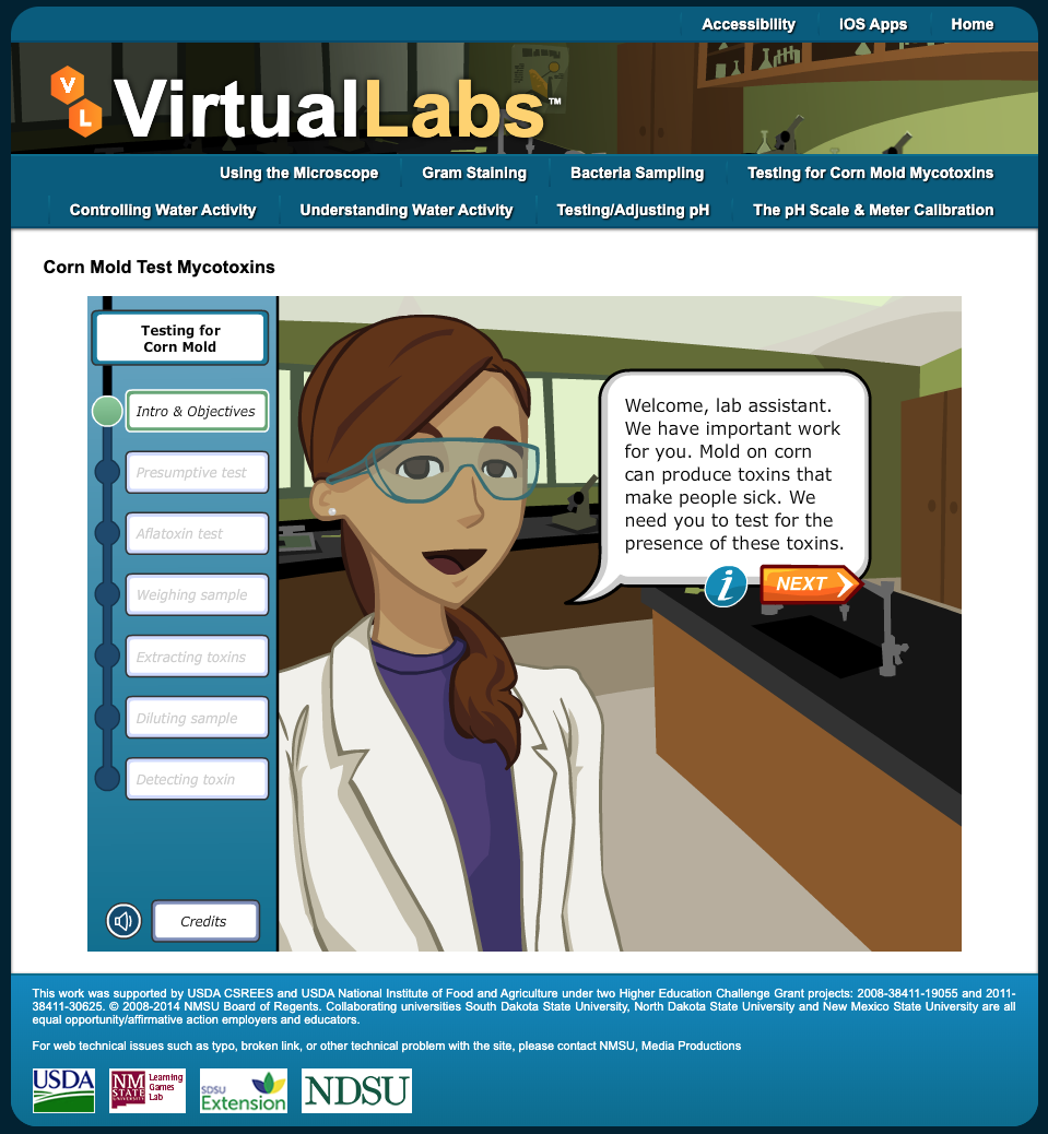 Testing for Corn Mold Interactive