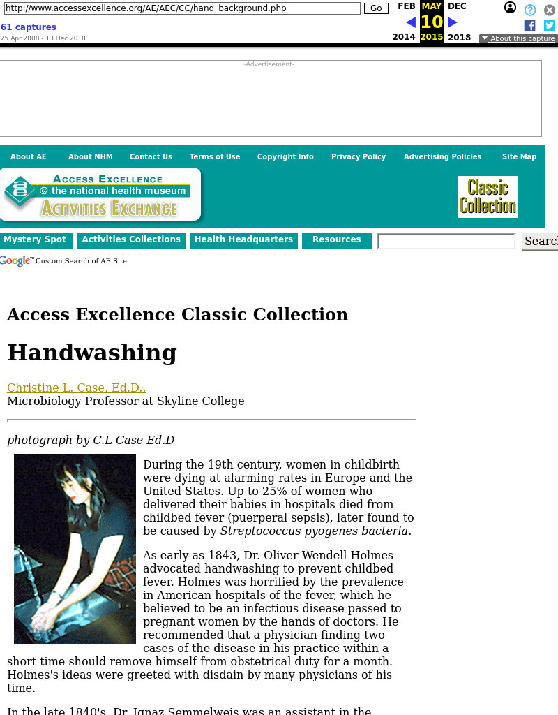 Handwashing Lesson Plan