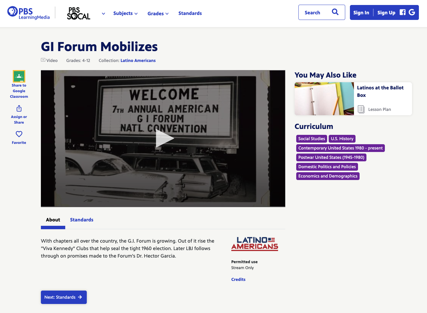 GI Forum Mobilizes Instructional Video