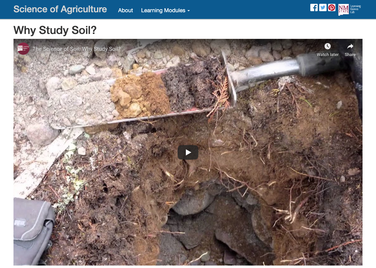 Why Study Soil? Instructional Video