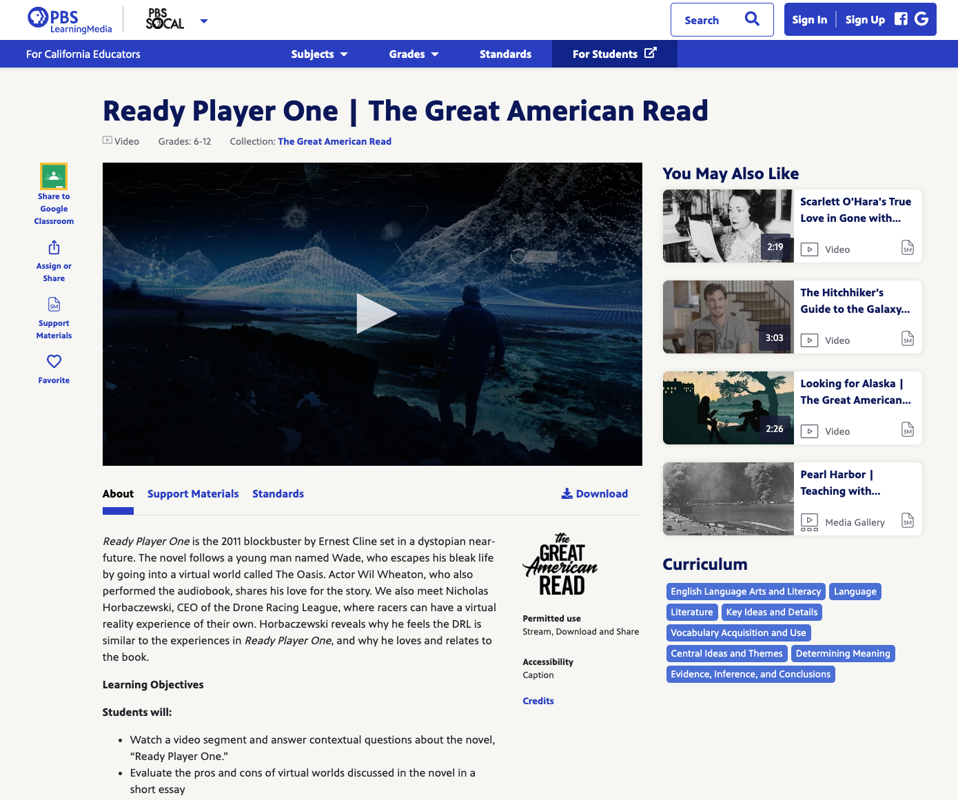 Ready Player One Instructional Video