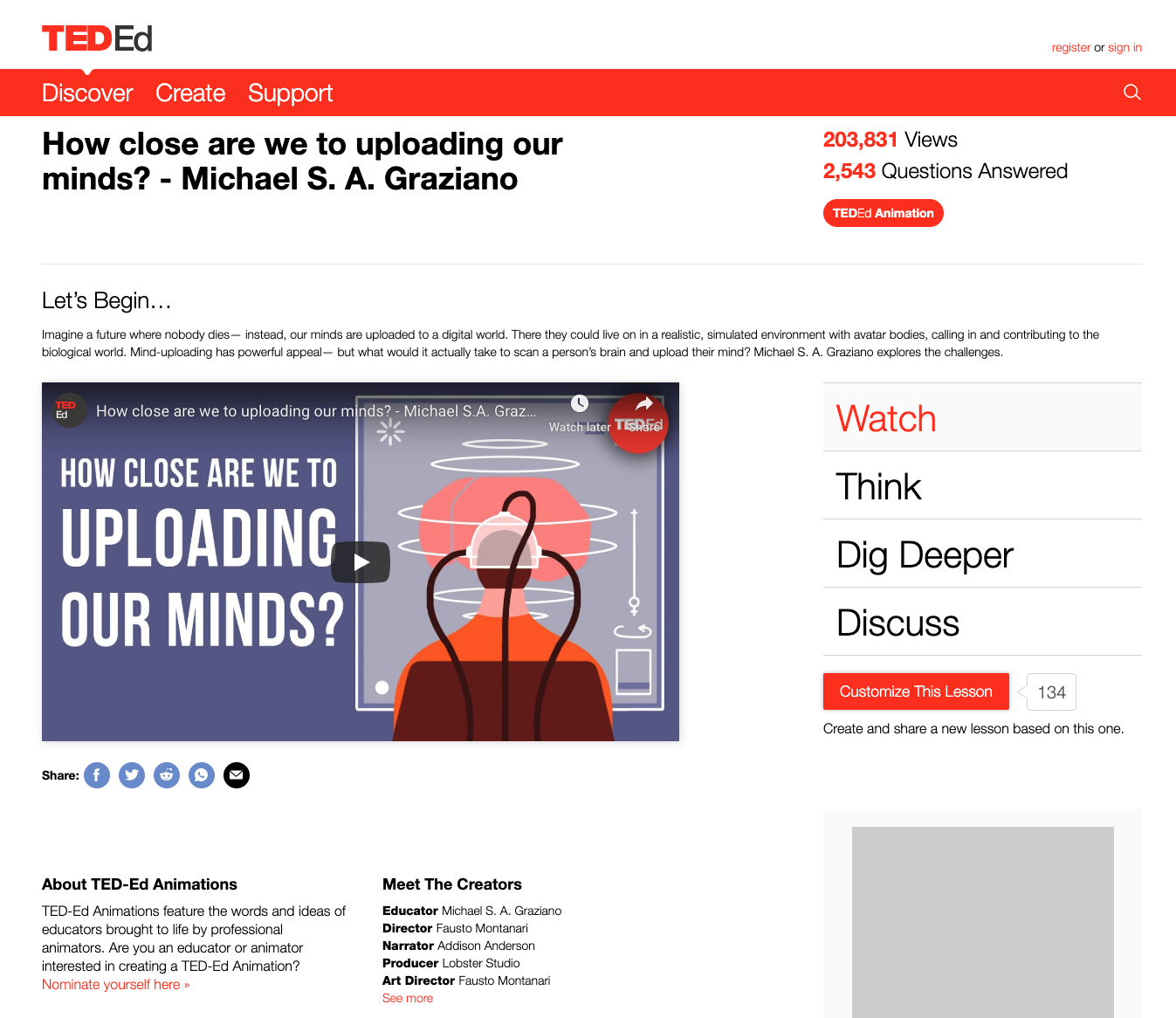 How Close Are We to Uploading Our Minds? Instructional Video