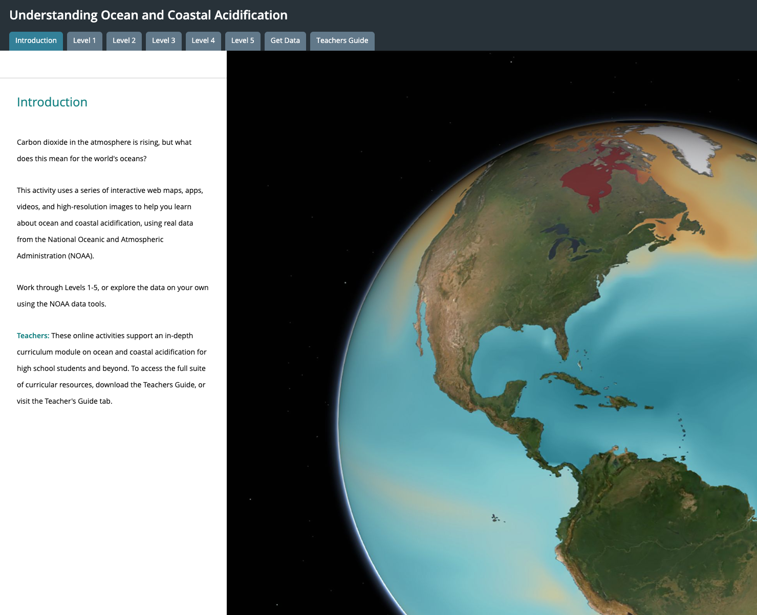 Ocean Acidification Interactive