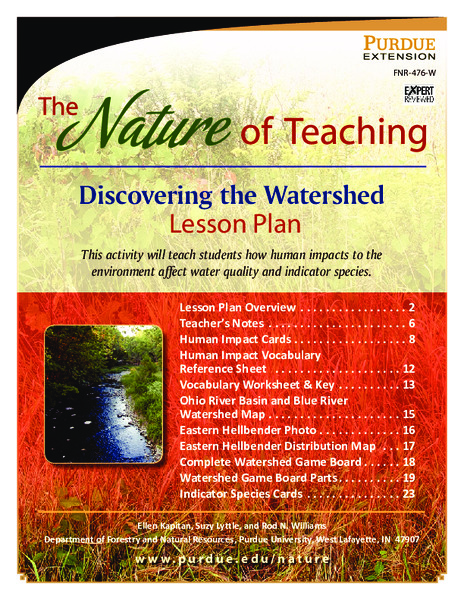 Discovering the Watershed Lesson Plan