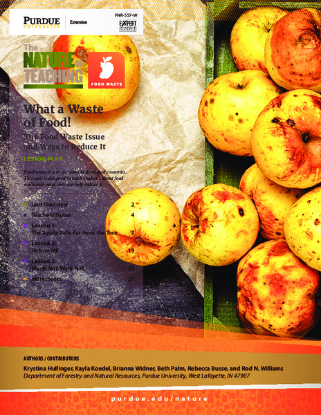 What a Waste of Food! Unit Plan