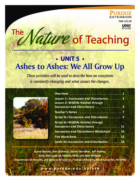 Ashes to Ashes: We All Grow Up Unit Plan