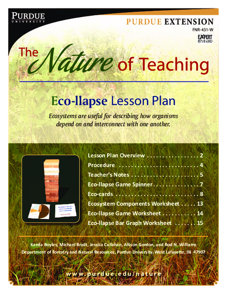Eco-llapse Lesson Plan