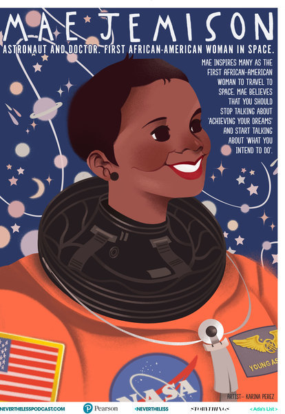 Mae C. Jemison Graphic