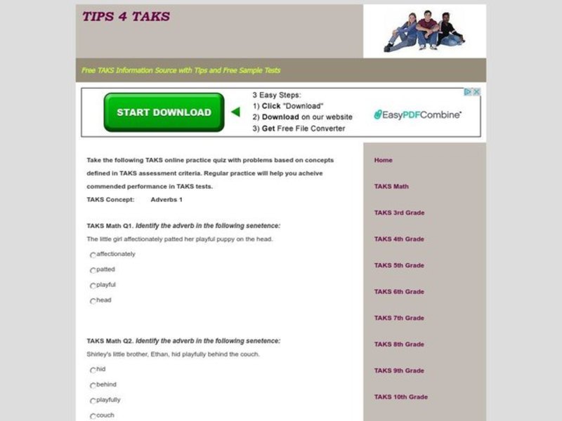 Identifying Adverbs Interactive