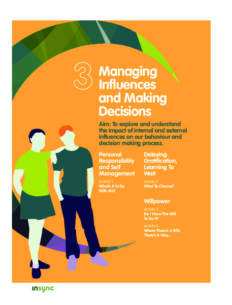 Managing Influences and Making Decisions Unit Plan