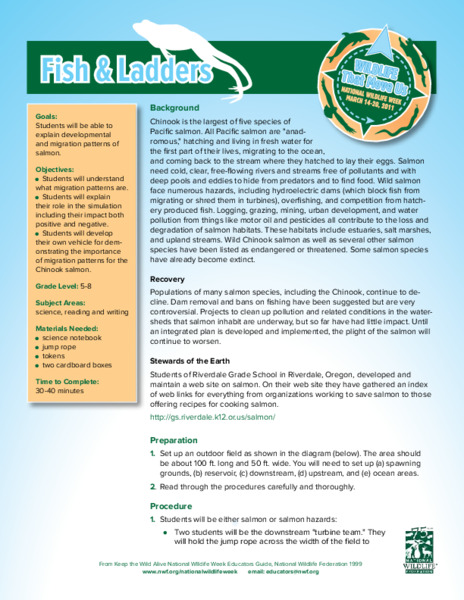 Fish and Ladders: Grades 5-8 Lesson Plan