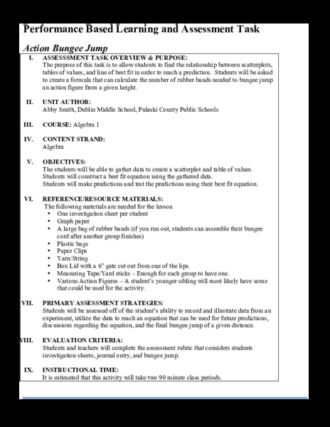 Action Bungee Jump Performance