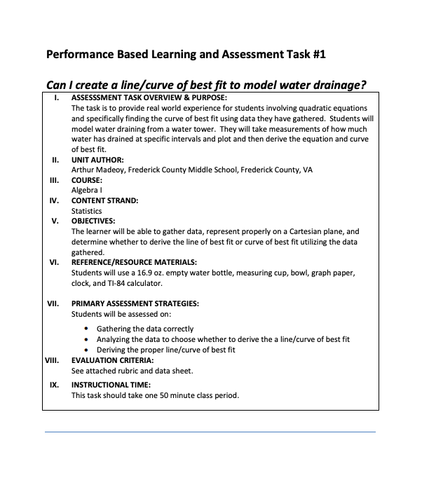 Can I Create a Line/Curve of Best Fit to Model Water Drainage? Performance
